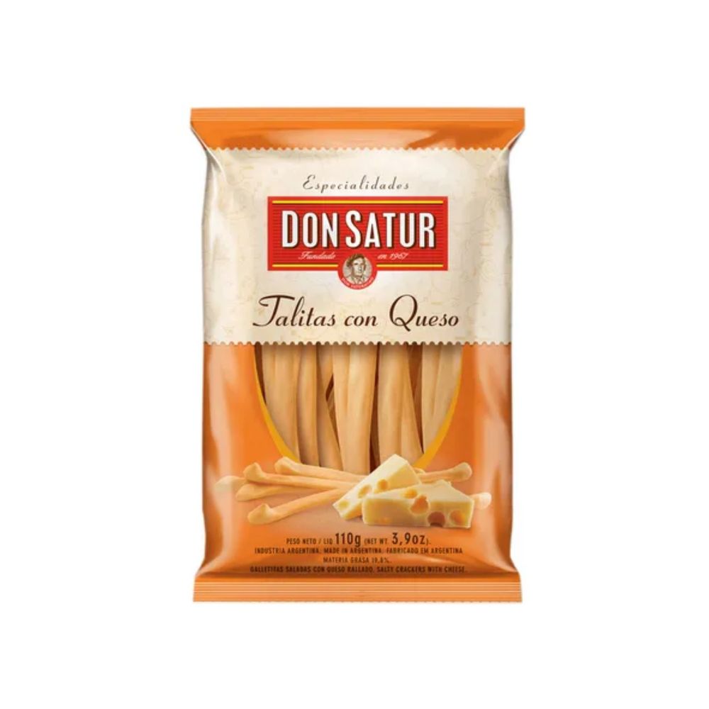 Talitas con Queso Don Satur 110 Grs