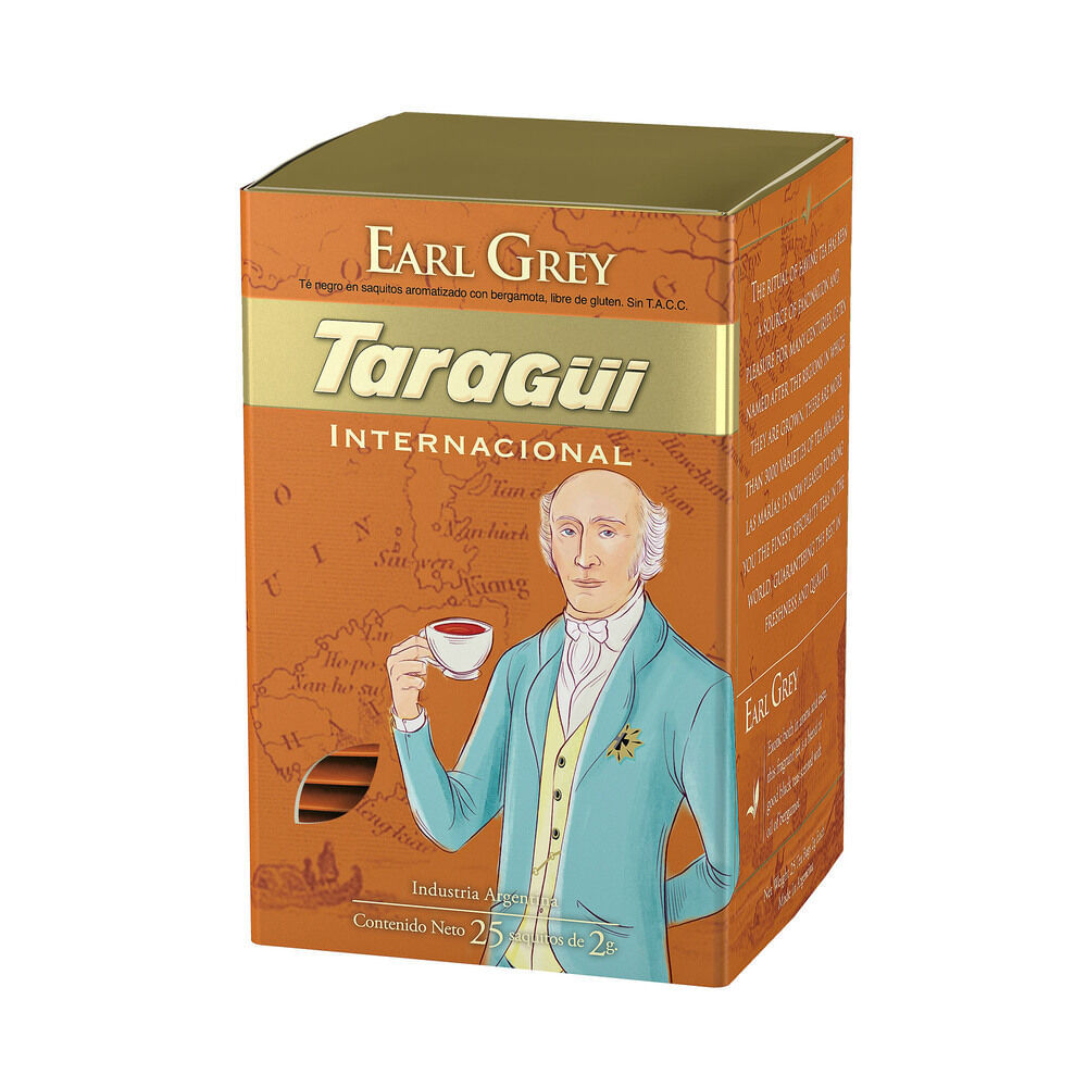 Te Int. Earl Grey Taragüi 25 Saq