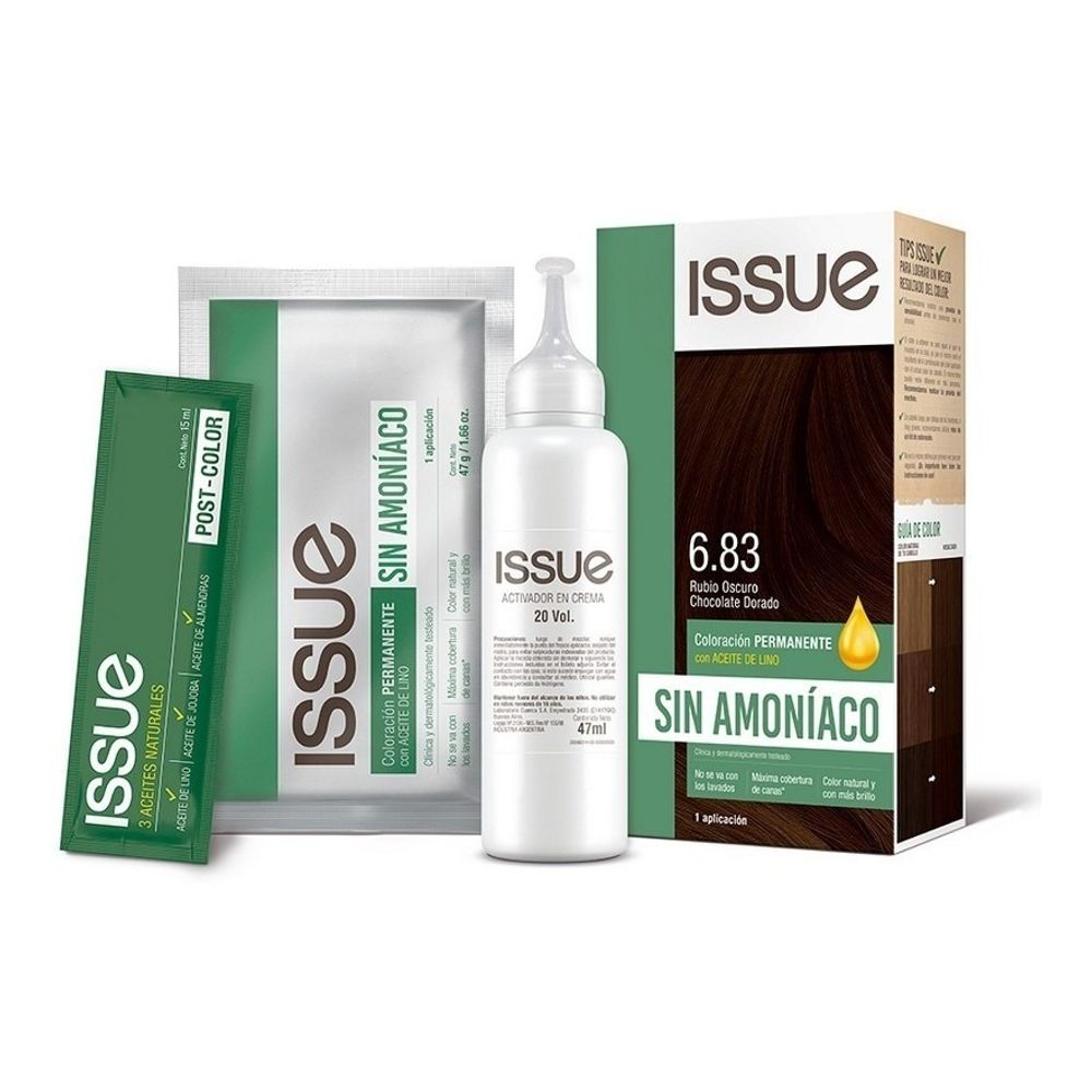 Tintura Kit Sin Amoniaco Nº1 N Issue Un