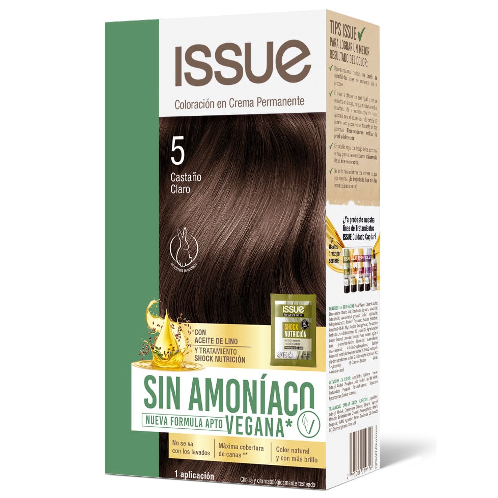 Tintura Kit Sin Amoniaco Nº5 Issue Un