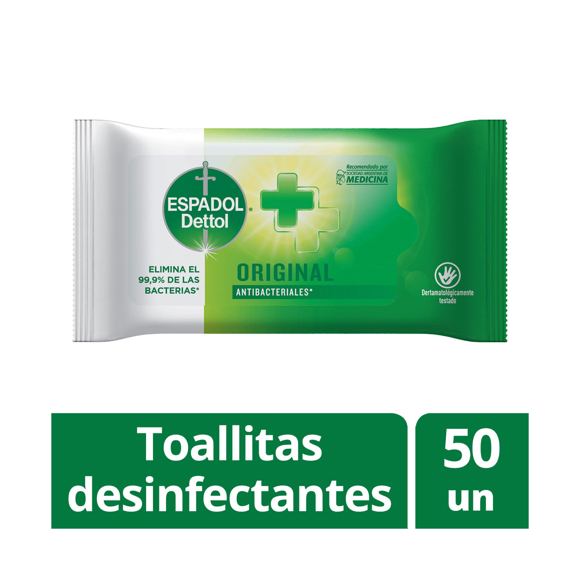 Toallas Humedas Espadol 50 Un