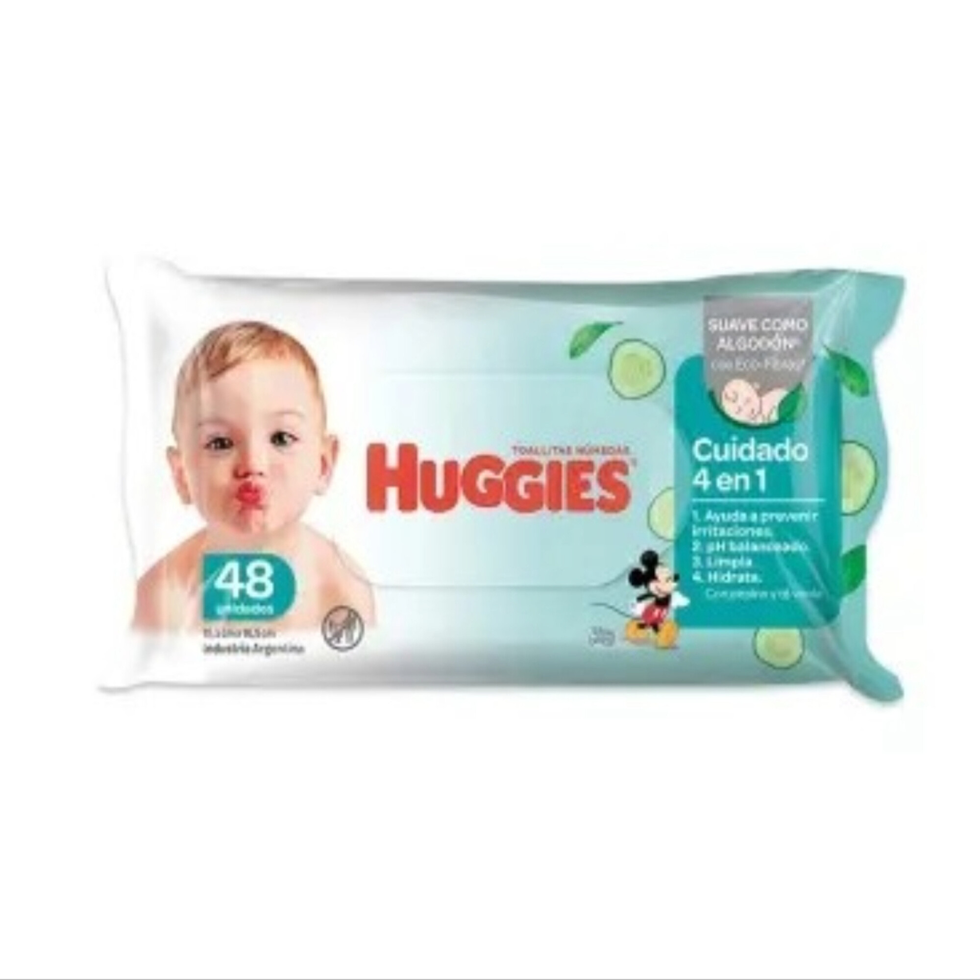Toallitas Hum. Cuidado 4 En 1 Huggies 48 Un