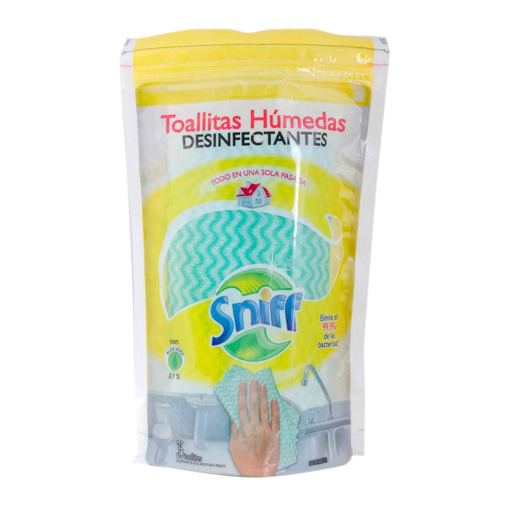Toallitas Hum. Desinfectantes Sniff 30 Un