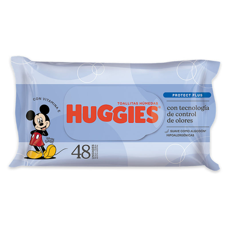 Toallitas Hum. Protec Plus Huggies 48 Un