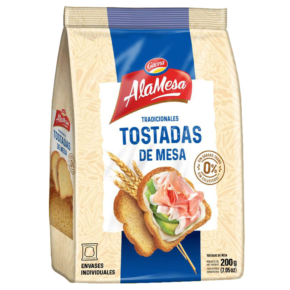 Tostadas Clasicas AlaMesa 200 Grs