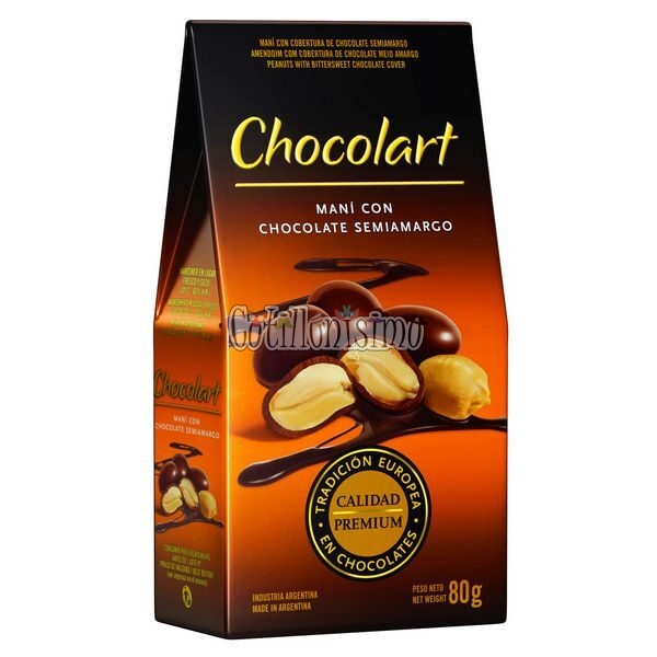 Turron de Mani y Almendras (1190) Georgalos 80 Grs