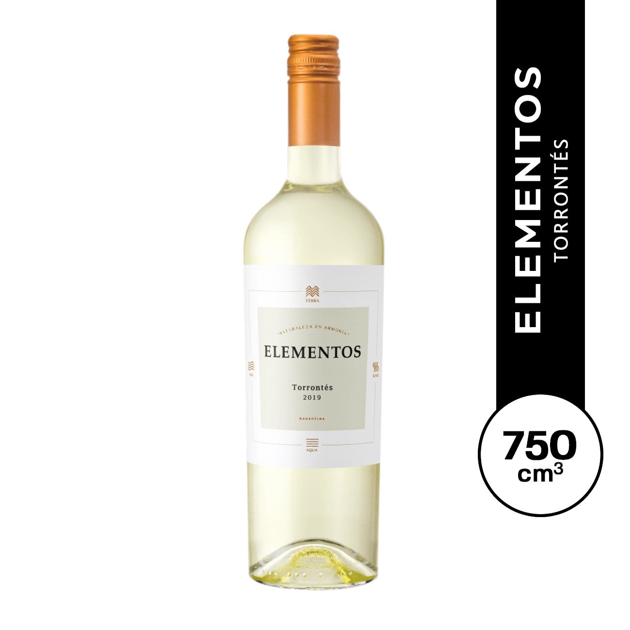 Vino Torrontes Elementos 750 ml